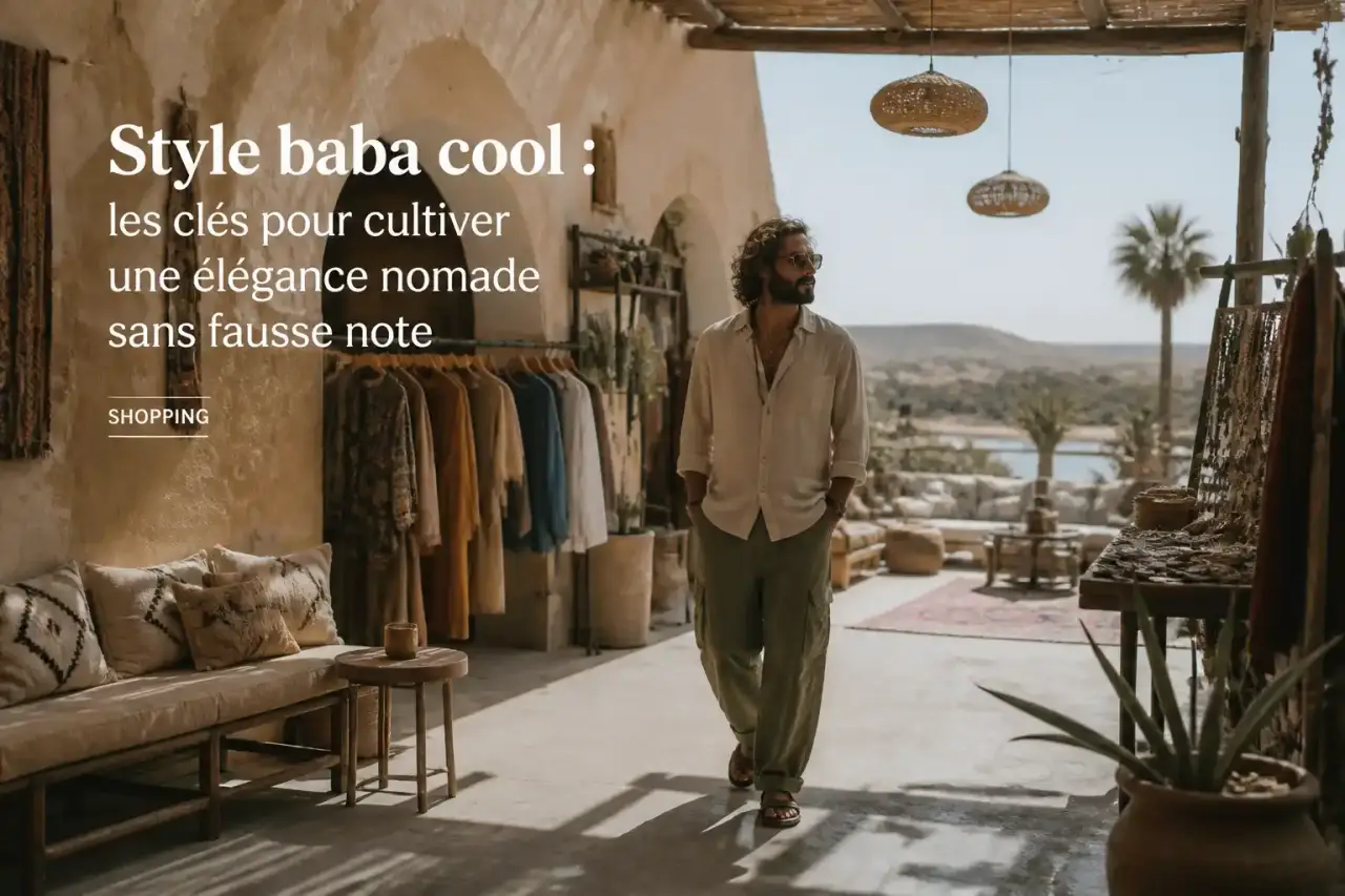 Style baba cool : les clés pour cultiver une élégance nomade sans fausse note