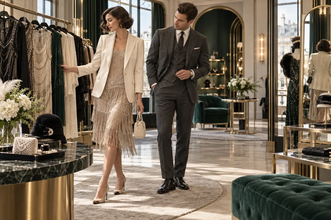 Look années 20 : comment composer une tenue élégante sans tomber dans le déguisement