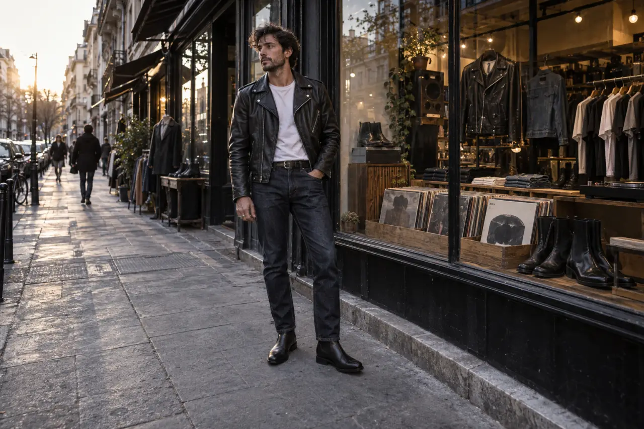 Style rock homme : quelles pièces choisir, quelle attitude adopter et comment éviter le déguisement ?