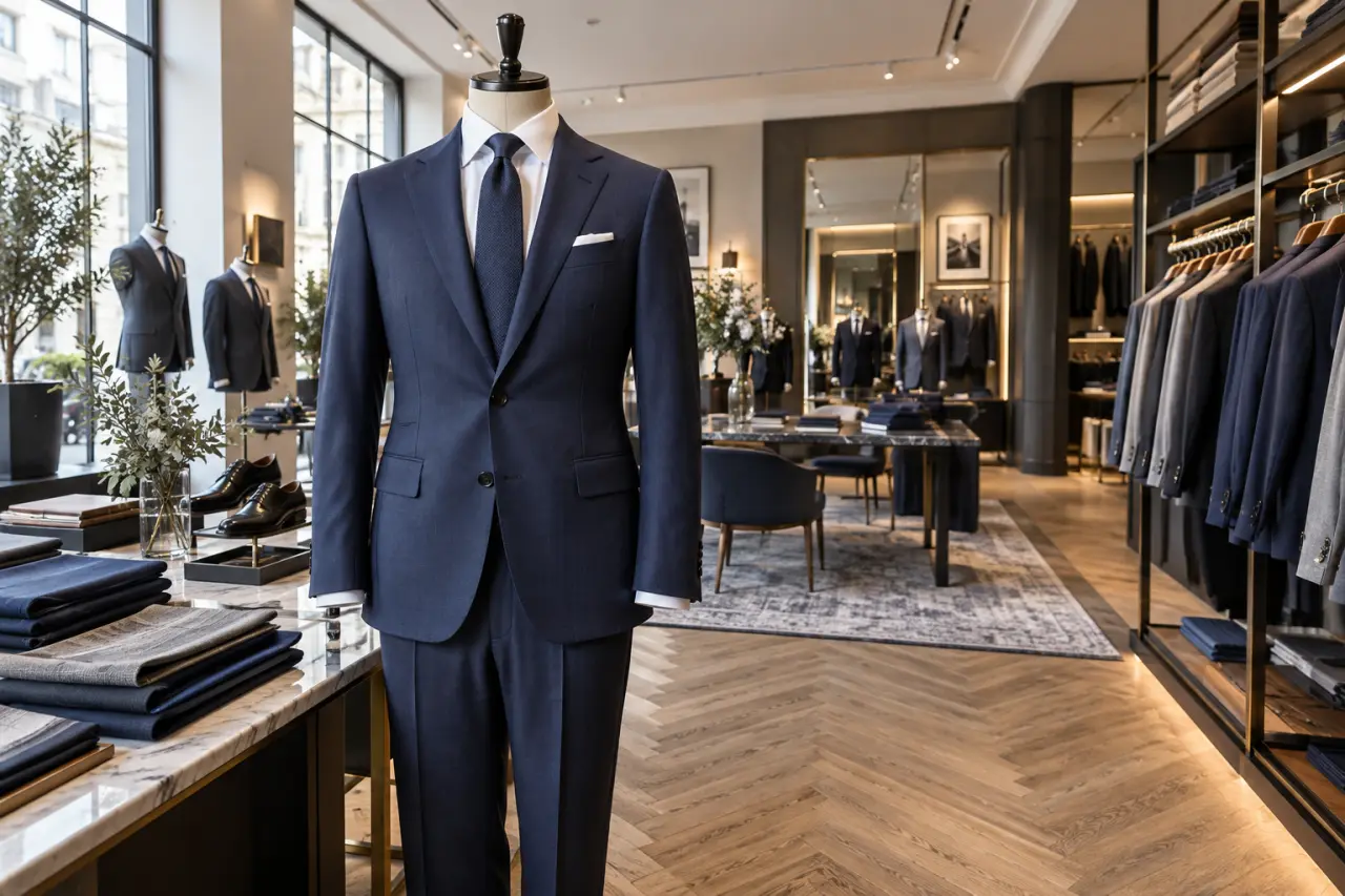 Le bleu marine est la couleur de costume homme la plus polyvalente