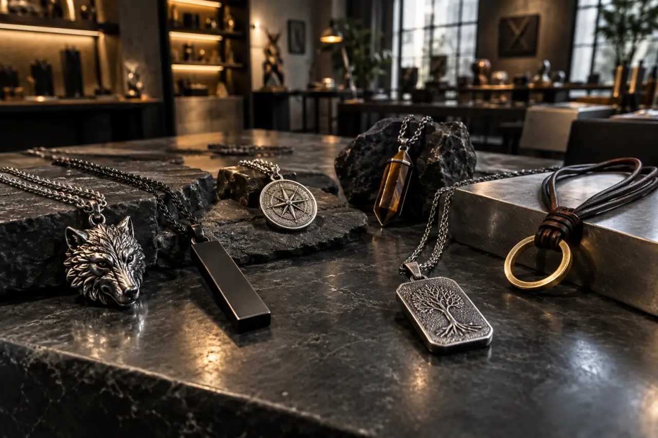 Le pendentif original pour homme se choisit selon le style, la matière et le sens