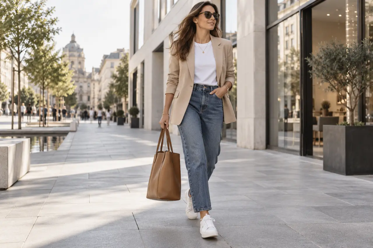 Tenue décontractée femme : les repères pour être à l’aise sans paraître négligée
