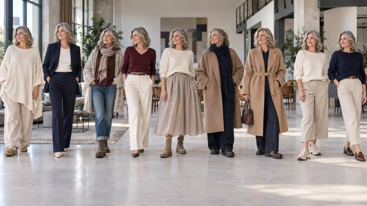 Après 50 ans, 5 tenues qui alourdissent la silhouette et leurs alternatives