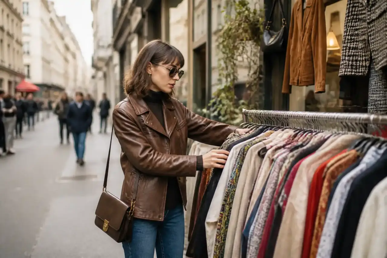 Mode 2026 : trench-coat vintage dans une ruelle parisienne